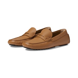 BOSS Driver Grain Leather Moccasins