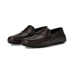 BOSS Smooth Leather Slip-On Drivers
