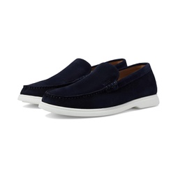 BOSS Sienne Suede Loafers with Contrast Rubber Sole