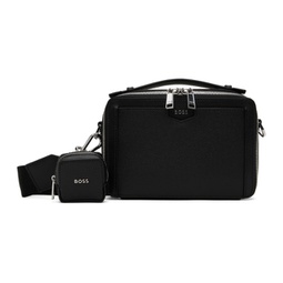 Black Shotgun Boxy Bag 241085M170028