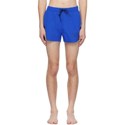 Blue Quick-Drying Swim Shorts 241085M208034