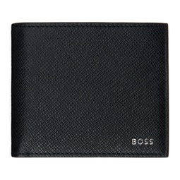 Black Leather Wallet 241085M164002