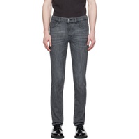 Gray Slim-Fit Jeans 241085M186005