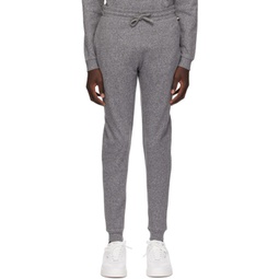 Gray Two-Pocket Sweatpants 241085M190007