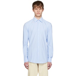 Blue Slim-Fit Shirt 231085M192029