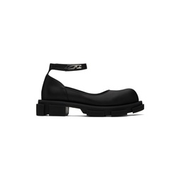 Black Gao Mary Jane Loafers 241287M231007