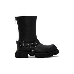 Black Gao Harness Boots 241287M228002