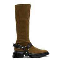 Brown Gang Boots 241287M222001