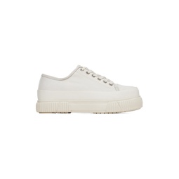 Off White Classic Platform Low Sneakers 231287M237010