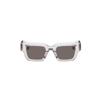 Gray Hinge Sunglasses 232798M133000