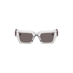 Gray Hinge Sunglasses 232798M133000