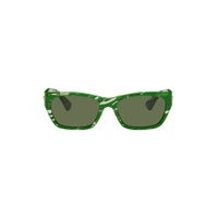 Green Square Sunglasses 232798M134035