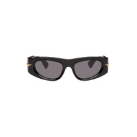 Black Oval Sunglasses 232798M134040