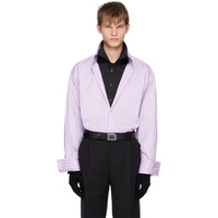 Purple Layered Shirt 222154M192011