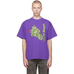Purple Goon Rider T Shirt 231266M213012