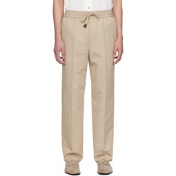 Taupe Asolo Trousers 241959M191002