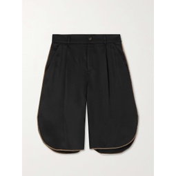 BRUNELLO CUCINELLI Embellished satin shorts