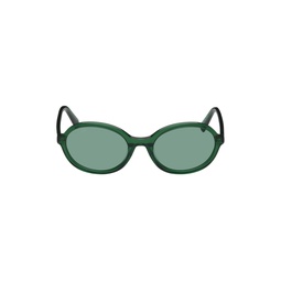 Green Velvet Sunglasses 231289F005018