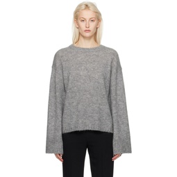 Gray Cierra Sweater 241295F096005