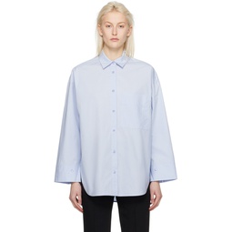Blue Derris Shirt 241295F109002