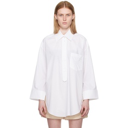 White Maye Shirt 241295F109011