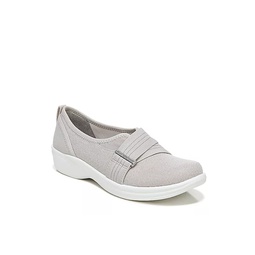 Bzees Womens Niche Slip On Sneaker - Taupe