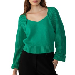 Susy Sweetheart Neck Sweater