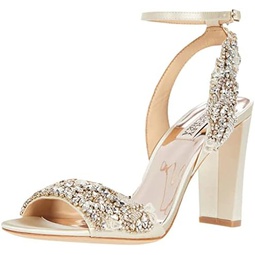 Badgley Mischka Libby Crystal Embellished Evening Shoe