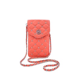 Quilted Faux Leather Crossbody Phone Case