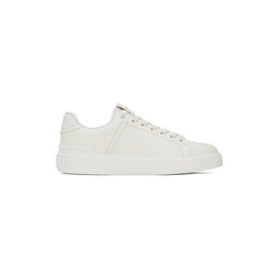 White B Court Sneakers 241251M237013