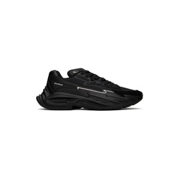 Black Run Row Sneakers 241251M237032