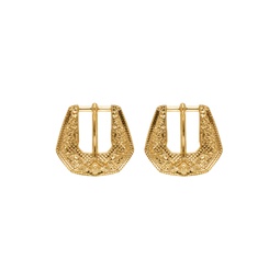 Gold Western Earrings 241251F022001
