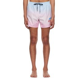 Pink Evian Edition Swim Shorts 231251M208032