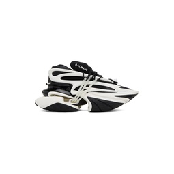 Black   White Unicorn Sneakers 241251M237028