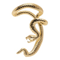 Gold Snake Single Ear Cuff 231251F022001