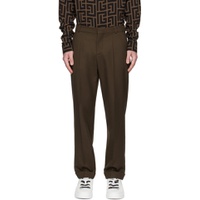 Brown Four Pocket Trousers 231251M191010