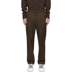 Brown Four Pocket Trousers 231251M191010