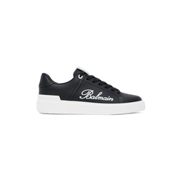 Black B Court Sneakers 241251M237042