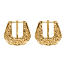 Gold Western Earrings 241251F022001