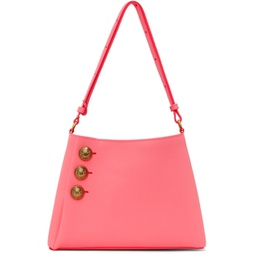 Pink Embleme Shoulder Bag 241251F048021