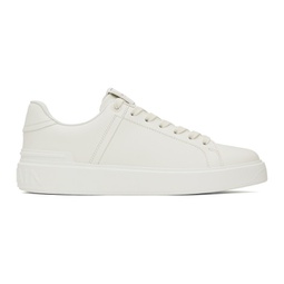 White B-Court Sneakers 241251M237013