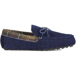 Mens Barbour Tueart Moccasin-style Suede Warm Slip-on Slippers
