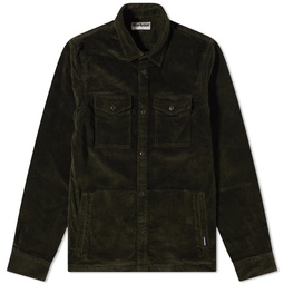 Barbour Cord Overshirt Olive