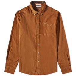 Barbour Ramsey Tailored Cord Shirt Sandstone