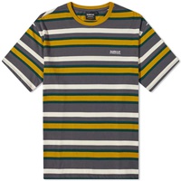 Barbour International Gauge Stripe T-Shirt Asphalt