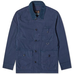 Barbour Cotton Salter Casual Jacket Navy