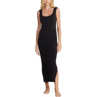 Womens Barefoot Dreams CozyChic Ultra Lite Ribbed Square Neck Dress