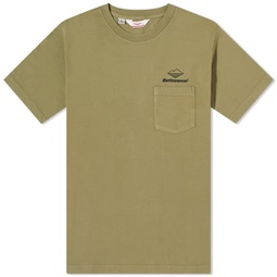 Battenwear Team Pocket T-Shirt Olive