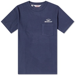 Battenwear Team Pocket T-Shirt Navy