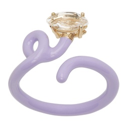 Purple Baby Vine Tendril Ring 241172F011001